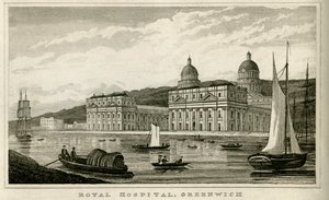 Royal Hospital, Greenwich av Unbekannt