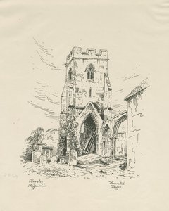 Rugeley kyrka av Unbekannt