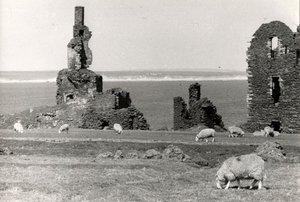 Ruinen einer Burg, Wick, Highlands von Unbekannt