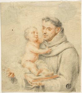 Sankt Antonius av Padua av Unbekannt