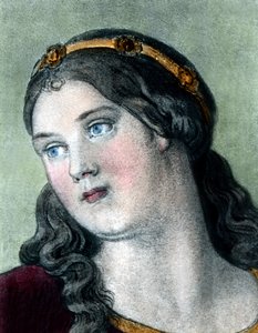 Saint Elizabeth som tonåring av Unbekannter Künstler