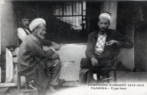 Serbien, Florina: Turkiska män - Vykort 1914-1918 av William M. Timlin