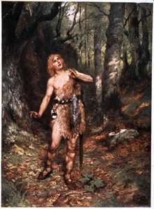 Siegfried (Der Ring des Nibelungen), tidigt 1900-tal (vykort) av Unbekannter Künstler