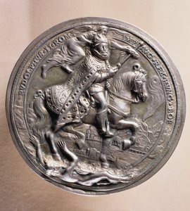 Silvermedaljong