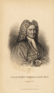 Sir Robert Sibbald, skotsk naturforskare och antikvarie av Unbekannt