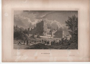 St. Germain slott nära Paris av Unbekannter Künstler
