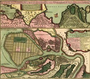 St Petersburg, Ryssland av Unbekannter Künstler