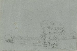 Stafford - North East View: blyertsteckning, nd [?1800-talet] av Unbekannt