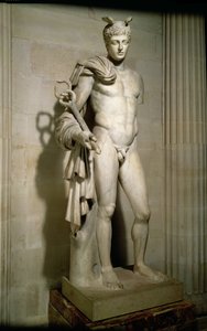 Staty av Hermes (marmor) av Unbekannt