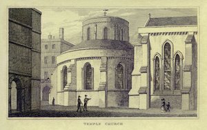 Tempelkyrkan av Unbekannt