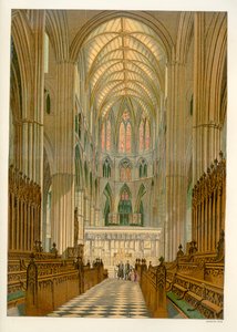 Kören (Quire) - Westminster Abbey av Unbekannter Künstler