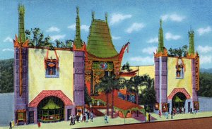 Graumans kinesiska teater i Hollywood av Unbekannter Künstler