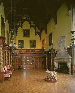 The Great Hall, Burghley House, Stamford, Lincolnshire (foto) av Unbekannt