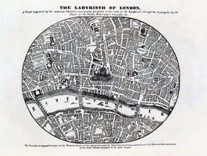 "The Labyrinth of London" av Unbekannt
