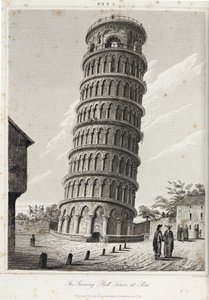 Det lutande klocktornet i Pisa av Unbekannt