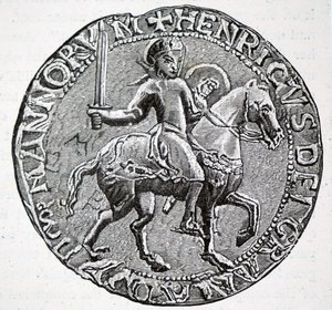 Henrik I av Englands sigill. av Unbekannt