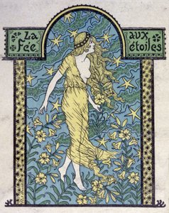 Stjärnfenan, cirka 1900 (illustration) av Unbekannter Künstler