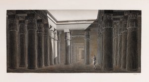 Thebe: Karnak, närbild av Unbekannt
