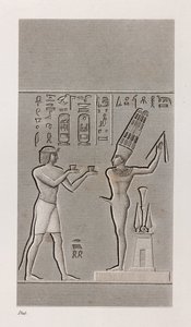 Thebe, Karnak närbild av Unbekannt