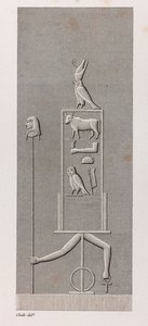 Thebe: Karnak, närbild av Unbekannt