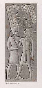 Thebe, Karnak närbild av Unbekannt