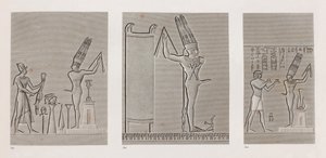 Thebe, Karnak närbild serie av Unbekannt