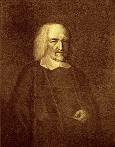 Thomas Hobbes (gravyr) av Unbekannter Künstler