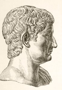 Tiberius Caesar Augustus (42BC - 37AD), andre romerske kejsaren, född Tiberius Claudius Nero, från 