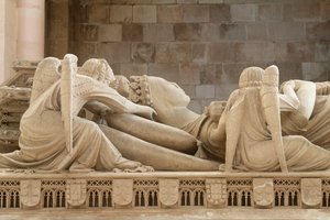 Ines de Castros grav (1320-1355), klostret i Alcobado, Portugal
