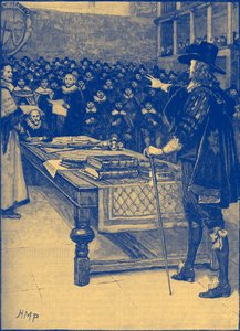 Rättegången mot Charles I av Unbekannter Künstler