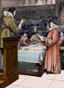 Rättegången mot George Villiers av Unbekannter Künstler