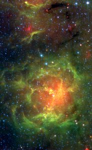 Trifid Nebula, c 2005 av Unbekannt