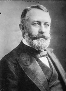 Odaterat foto av Henry C. Frick (s/v foto) av Benjamin Baud