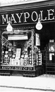 Storbritannien: Maypole Dairy Shop på Bank Street av Unbekannt