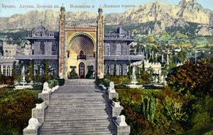 Vorontsov-palatset, Alupka, Krim av Unbekannter Künstler