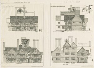 West Bromwich - "The Oaks": fotolitografi, augusti 1876 av Unbekannt