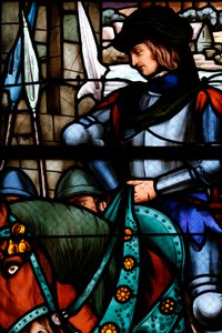 Fönster, Bourges katedral, Frankrike (målat glas) av Unbekannter Künstler