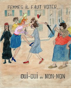 Frauenwahlrecht, ca. 1935-1940 von 