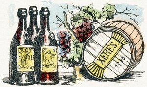 X - Xeres - Child Entertainment Alphabet c.1890 (litografi) av Unbekannt