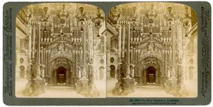 Heliga gravens kyrka, Jerusalem, Palestina, 1897. av Underwood and Underwood