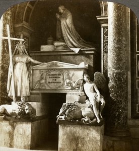 Påven Clemens XIIIs grav, Peterskyrkan, Rom, Italien.