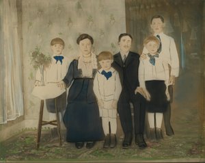 Familjeporträtt av Unidentified