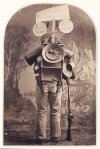 ["Forty-niner" gatuannonsör i studio, San Francisco]