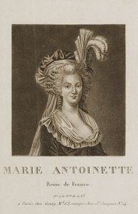 Marie Antoinette av Unidentified