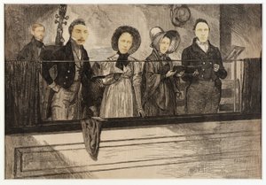 De sjungande stolarna i en gammaldags landsortskyrka av Unidentified