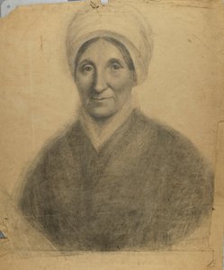 Kvinna bär turban av Unidentified