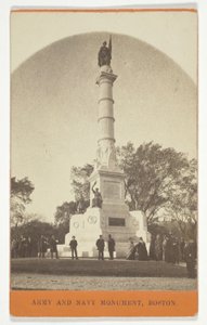 Monument över armén och flottan, Boston av Unknown