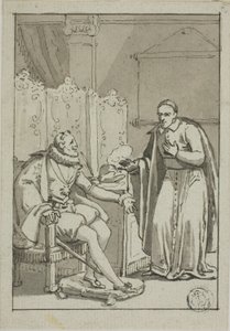 Kardinals publik med Henrik IV av Unknown