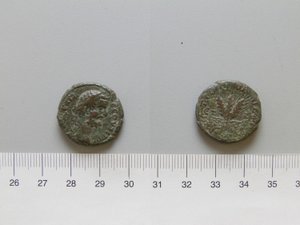Mynt av Septimius Severus, Roms kejsare från Caesareia, Kappadokien av Unknown