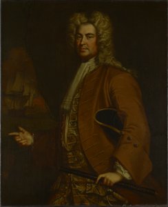Commodore Edward Tyng (1683-1755) (tidigare tillskriven John Smibert) av Unknown